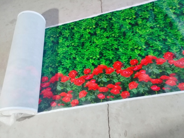 城市绿化带印花防寒布 冬季植物保温防冻专用材料